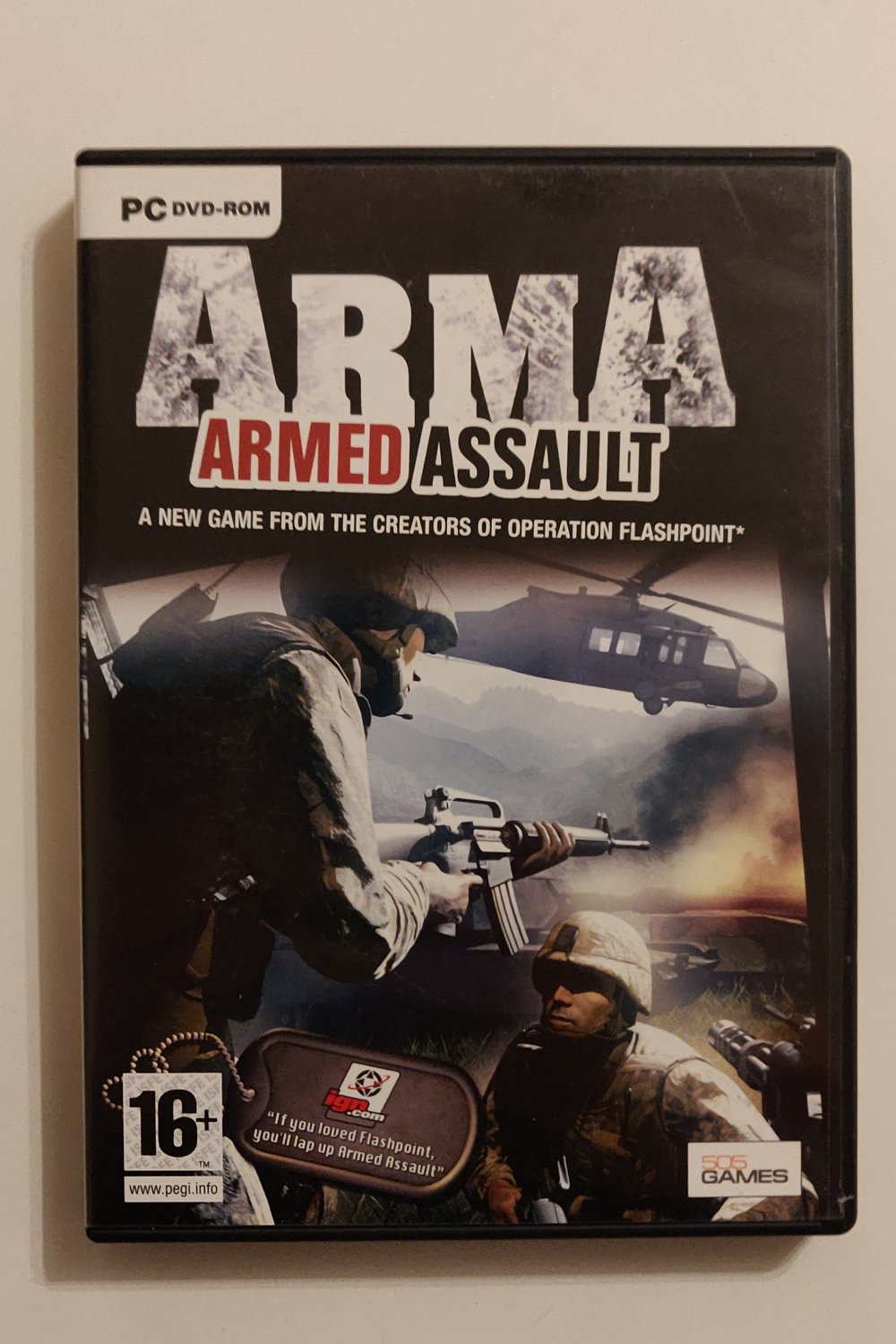 ArmA: Armed Assault (PC) (CIB) - Picture 1 of 1