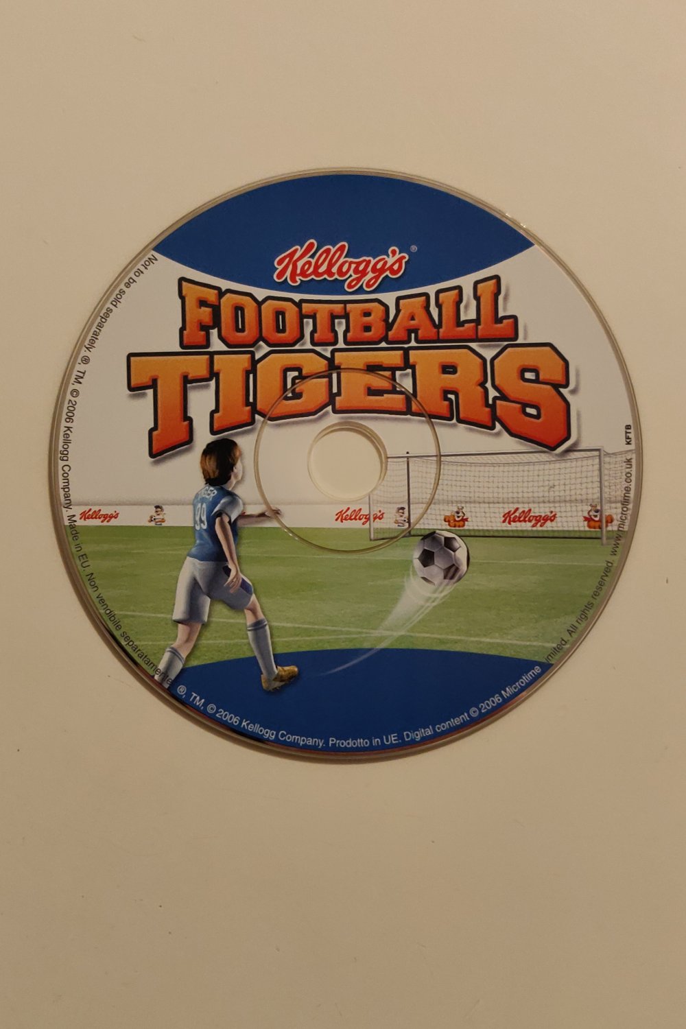 Kellogg's Football Tigers (PC) (Loose) - Picture 1 of 1