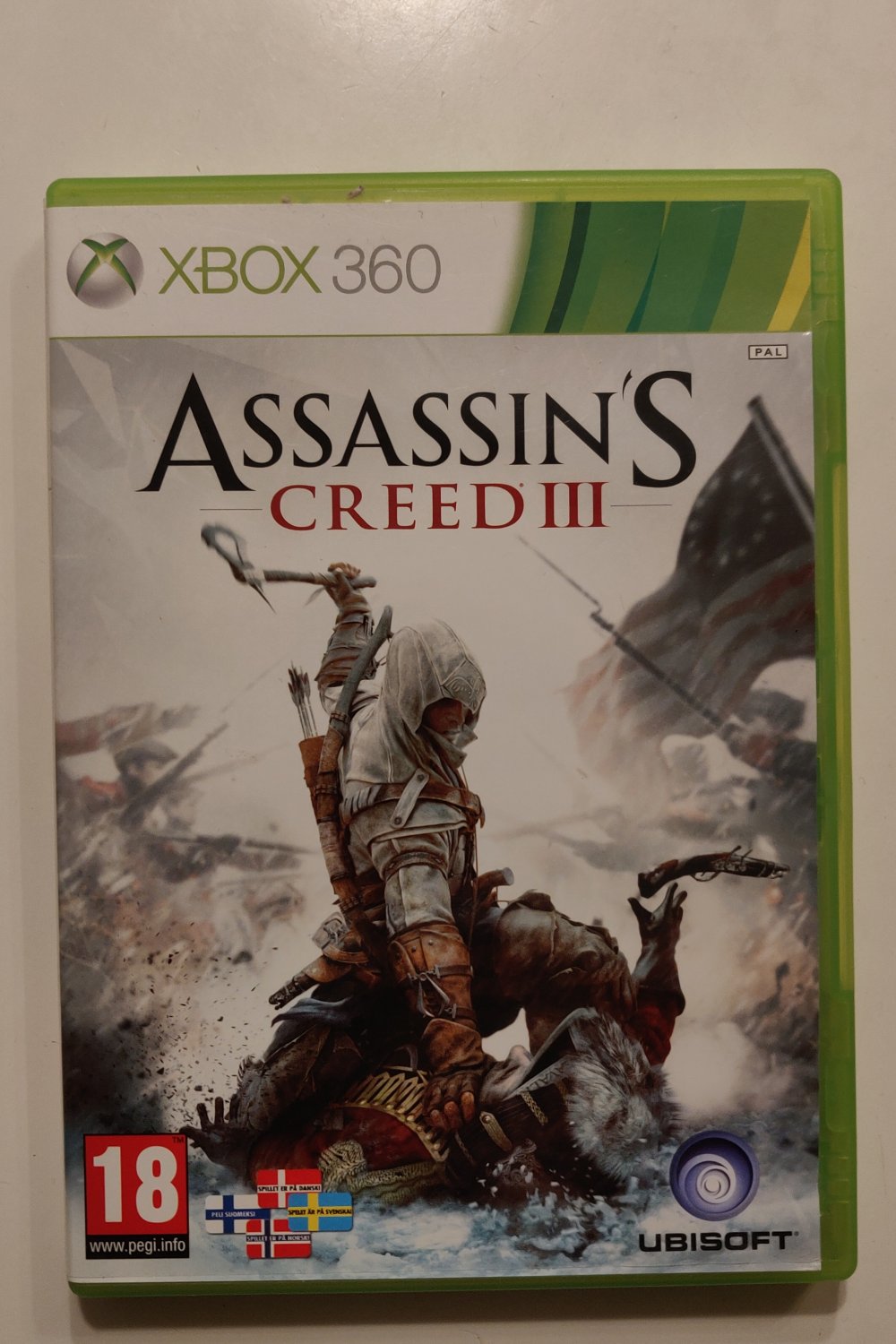 Assasin&#039;s Creed III (Xbox 360 PAL) (CIB)